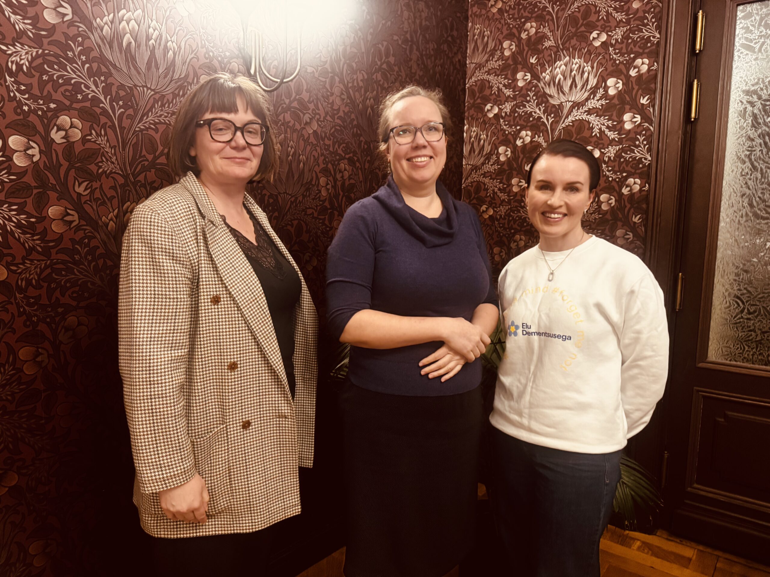 18. märts 2026 kogemuskohvik „Dementsus ei küsi luba, meie küsime julgelt“, külaliseks oli perearst Piret Rospu Tabasalu Perearstikeskusest