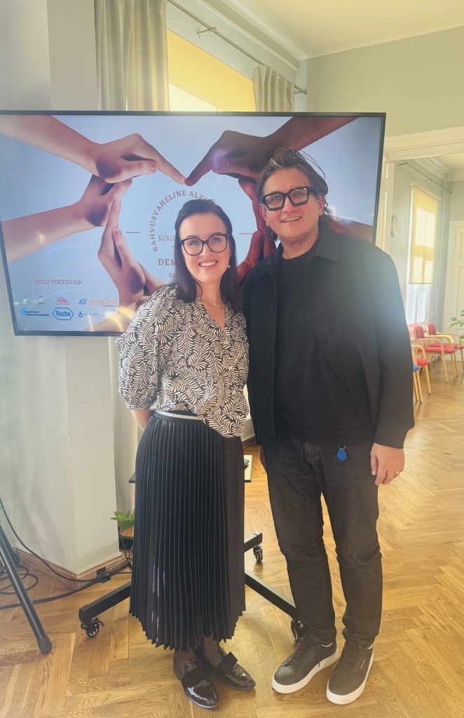 Kogemuskohvik “Tunne dementsust”, mis keskendus üleilmse Alzheimeri kuule, külaliseks oli neuroloog Toomas Toomsoo